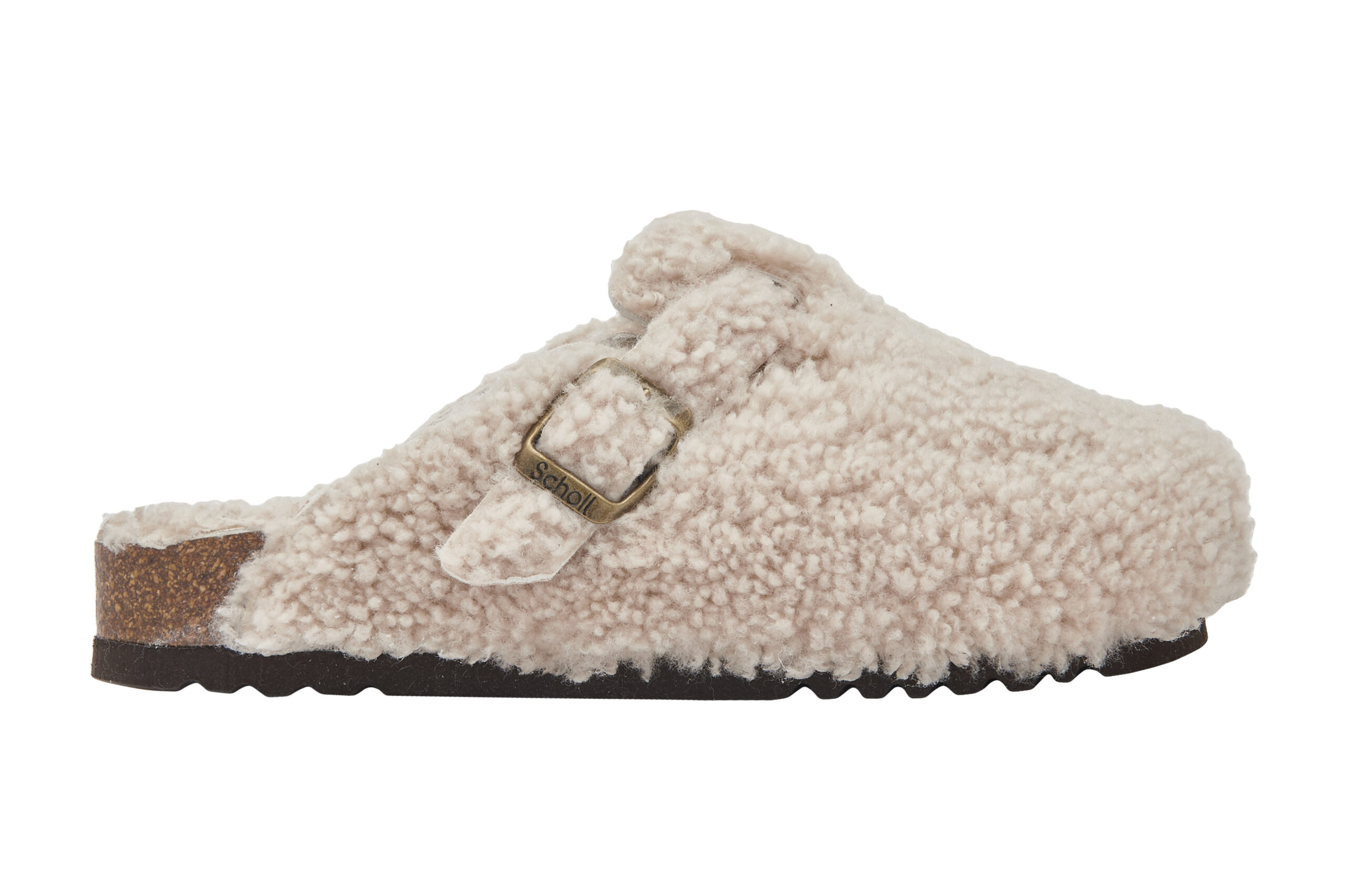 SCHOLL fae synthetic fur OFF WHITE