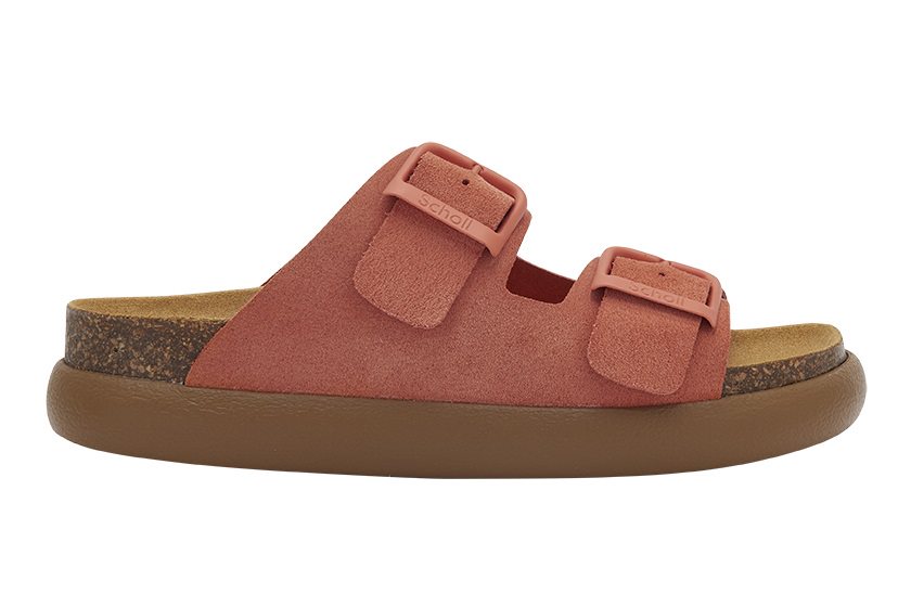 SCHOLL noelle chunky SUEDE CORAL