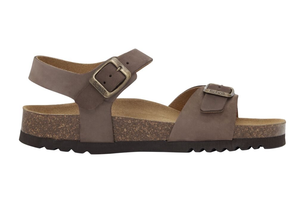 SCHOLL lorraine NUBUCK BROWN