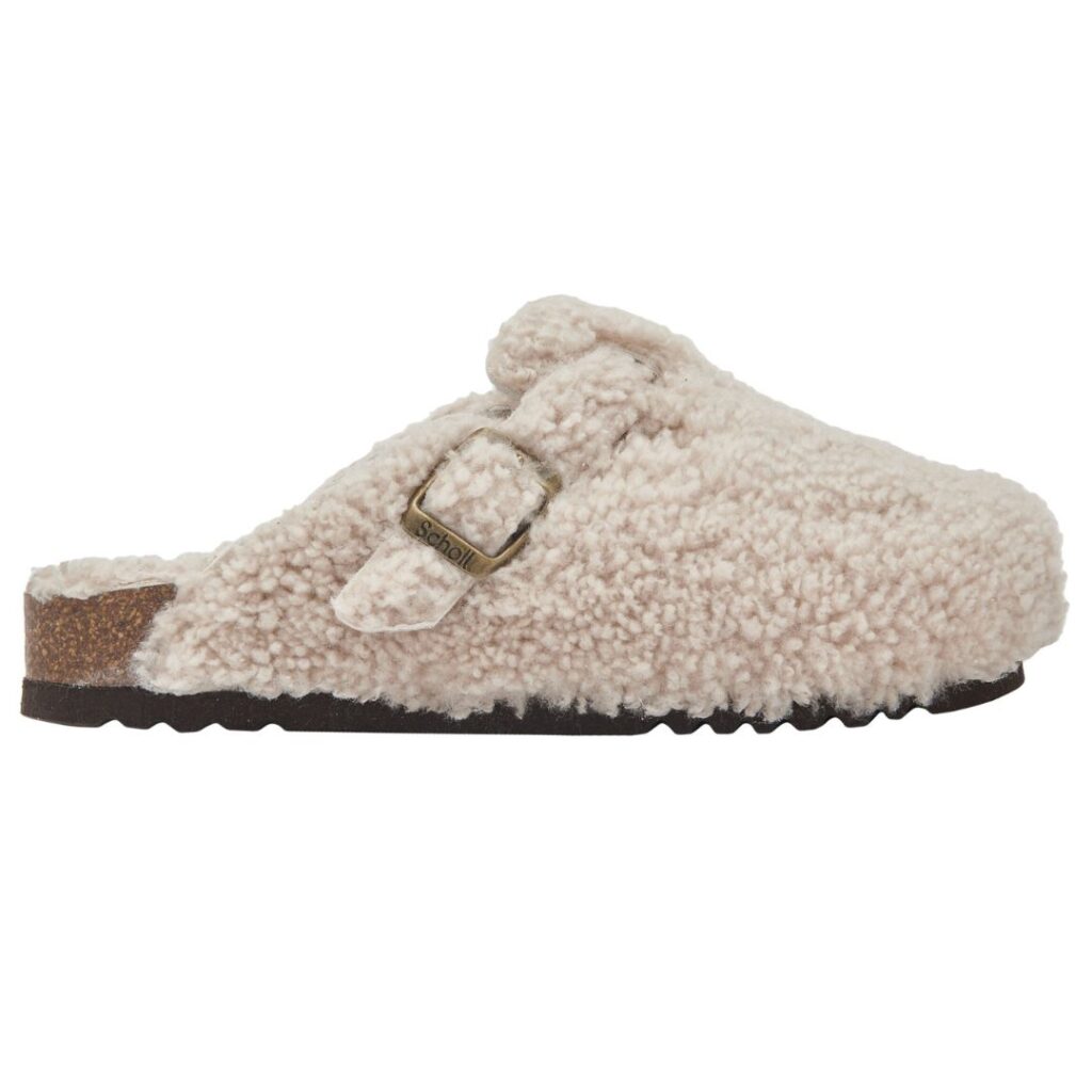 SCHOLL Fae Synthetic fur in Off White