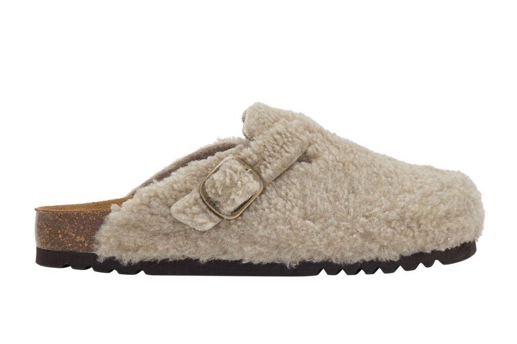 SCHOLL fae synthetic shearling TAUPE