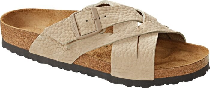 BIRKENSTOCK Lugano FADED KHAKI Nubuk Leder Smal