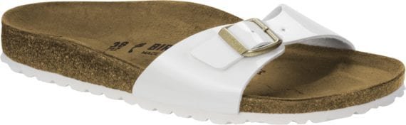 BIRKENSTOCK Madrid WHITE Patent Smal