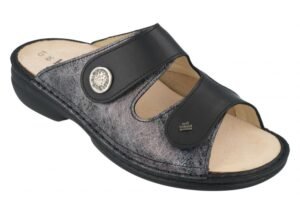 FINN COMFORT zeno PLATIN SCHWARZ K