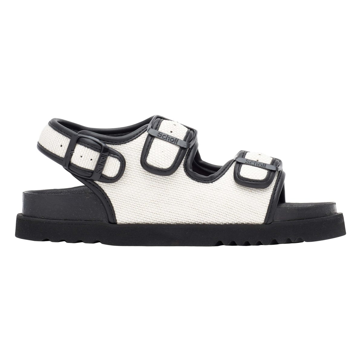 SCHOLL juliette sandal WHITE BLACK