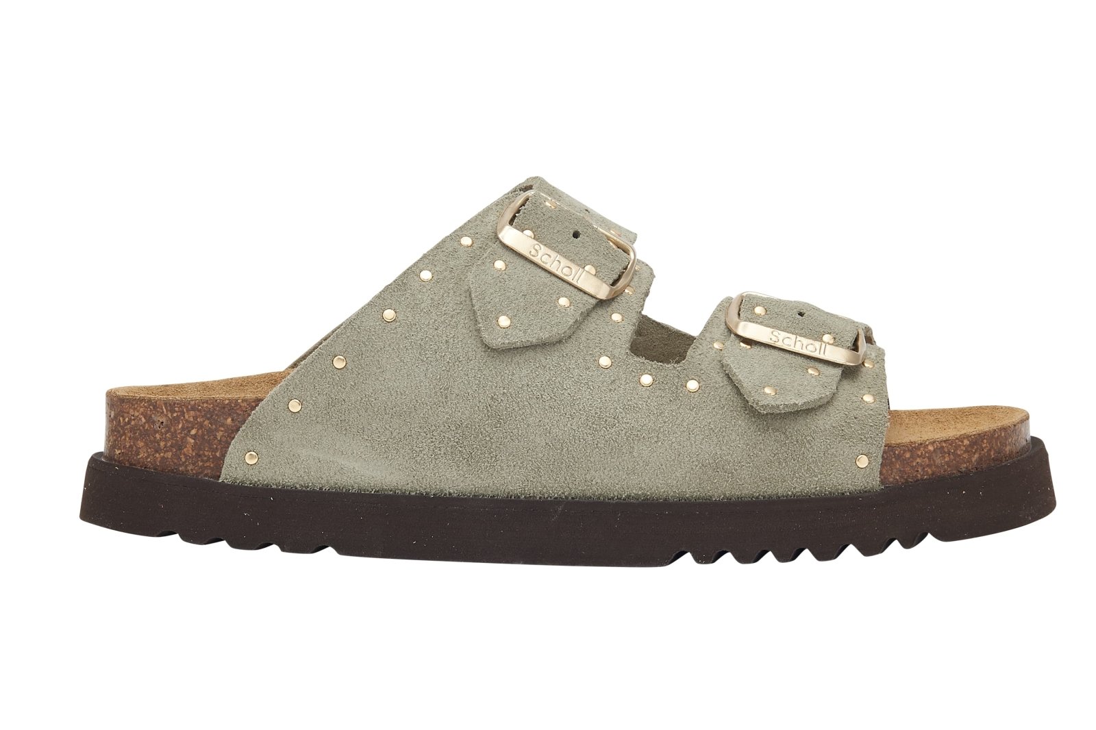 SCHOLL beatriz SUEDE SAGE GOLD