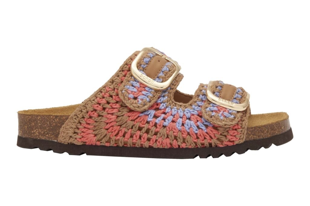 SCHOLL noelle DARK BROWN PURPLE CORAL