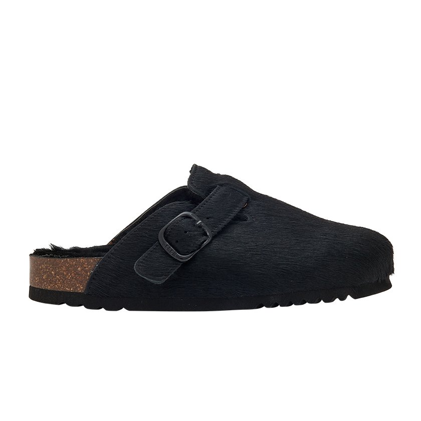SCHOLL fae pony leather BLACK