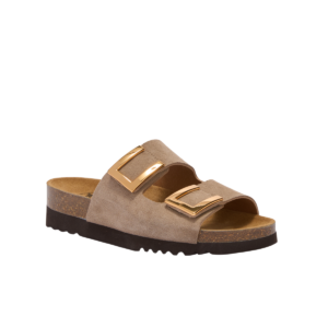 SCHOLL monterey 2 straps DARK BEIGE