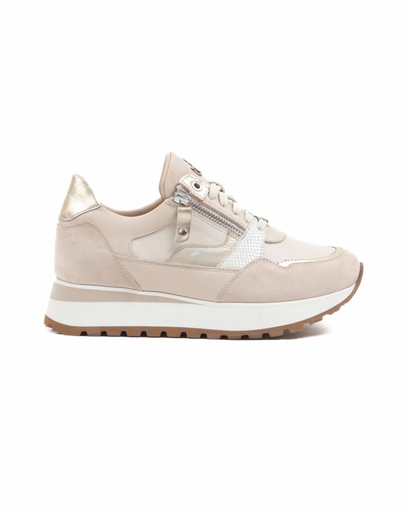 FOOTNOTES elke NAPPA CALF SUEDE CREME K