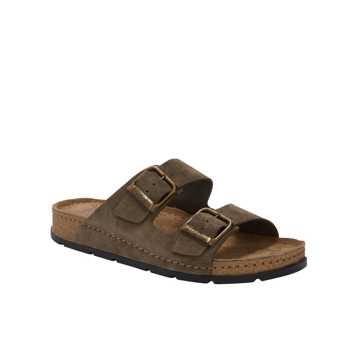 SCHOLL bora 2 buckles MAN KHAKI