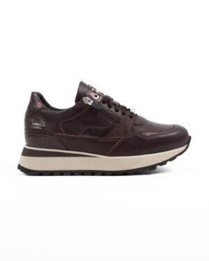 FOOTNOTES elke SUEDE DARK BROWN K