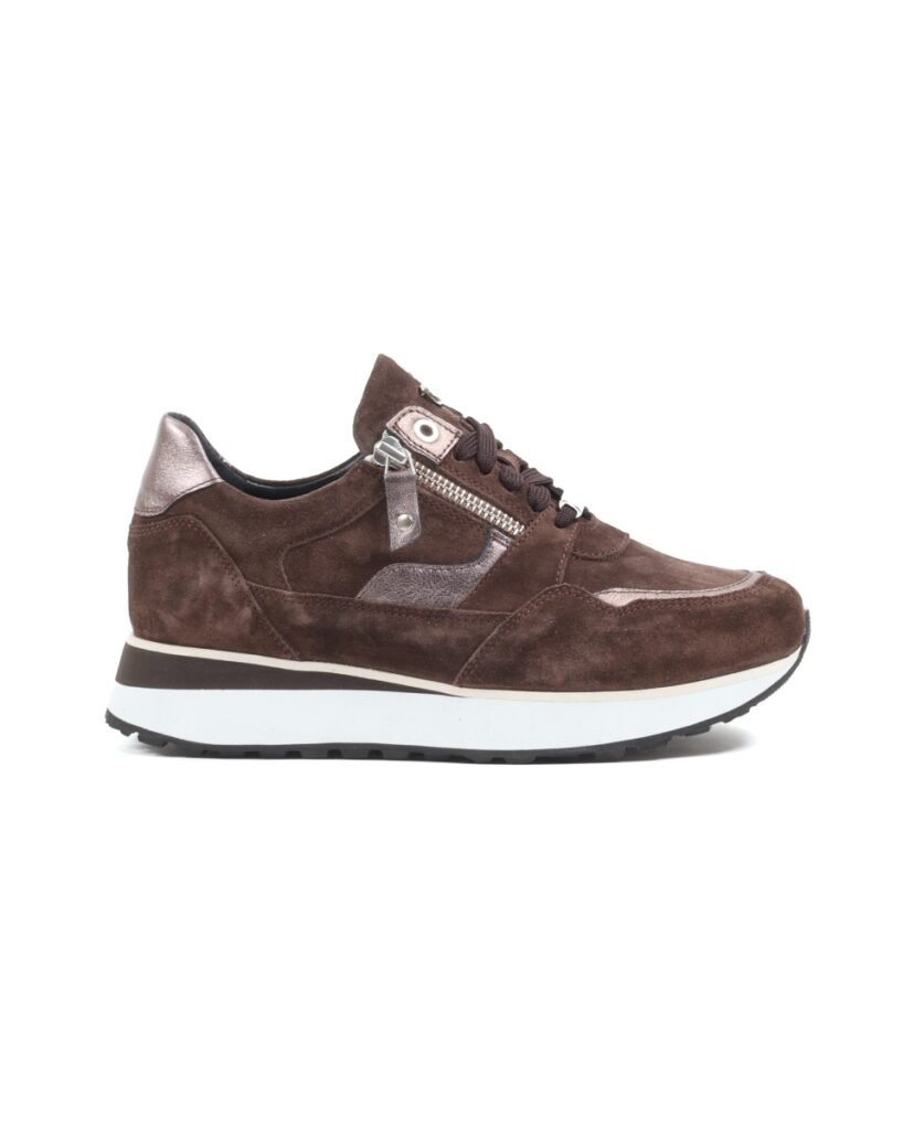 FOOTNOTES elke SUEDE DARK BROWN K